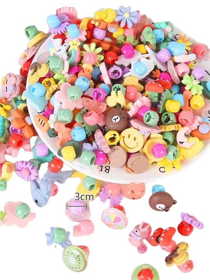 Radhya Accessories 20 pieces Charms Hair Beads for Girls, Beads for Kids, Hair Decoratives, Hair Clip for Girls Valetines gift (B0CMDCZ7X4) Amazon Price History, Amazon Price Tracker