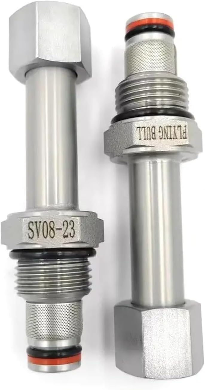 SV08-23 2-position 2-way Threaded Cartridge Valve DHF08-223 Normally Closed Solenoid SV2-08-2NORP(Valves and coils24V)