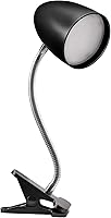 Vista 1 de Luz de clip para cama, luz de lectura con clip no regulable para cama, 4000 K blanco frío, lámpara de escritorio de 3.5 W 240 LM con abrazadera