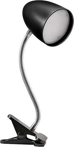 ENERGETIC SMARTER LIGHTING Luz de clip para cama, luz de lectura con clip no regulable para cama, 4000 K blanco frío, lámpara de escritorio de 3.5 W