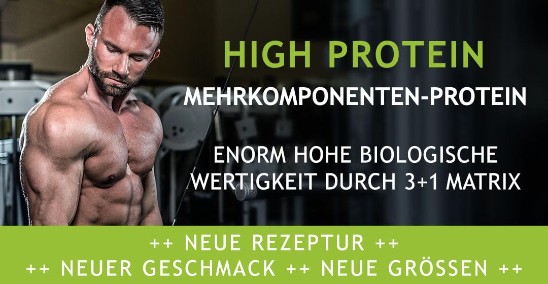 SRS Muscle High Protein Aquatic XL, 900 g, vanille | Protéine multi-composants 3+1 | Optimisée pour la valeur biologique | Sans aspartame | Réduit le lactose | Qualité supérieure allemande (vanille,