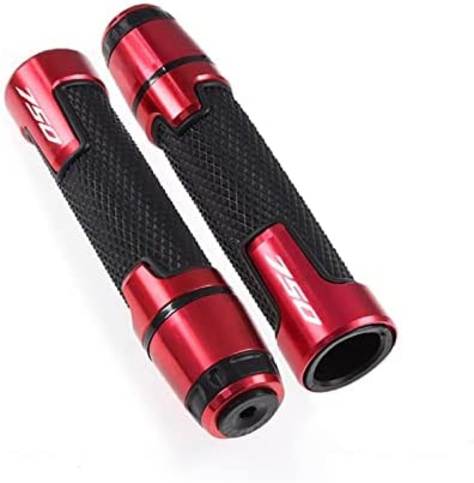 Tapones universales para manillar de motocicleta H/ONDA Forza 750 FORZA750 de 7/8 pulgadas de 22 mm, color rojo