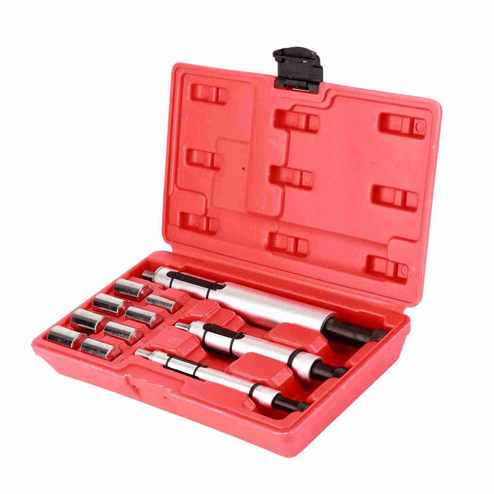 Kit universale di 11 pezzi per l’allineamento della frizione, strumento di allineamento della piastra di azionamento della frizione, set completo per riparazione auto con 8