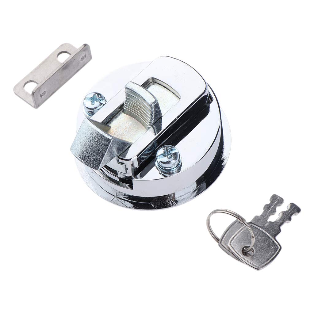Almencla Boat Hatch Latch Pull, Marine 2 inch 50mm Flush Pull Slam Latches, 316 Stainless Steel, Round Deck Hatch for RV Yacht