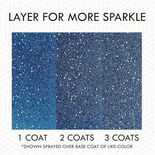 Image of Rust-Oleum 299425 Specialty Glitter Spray Paint, 10.25 Oz, Royal Blue