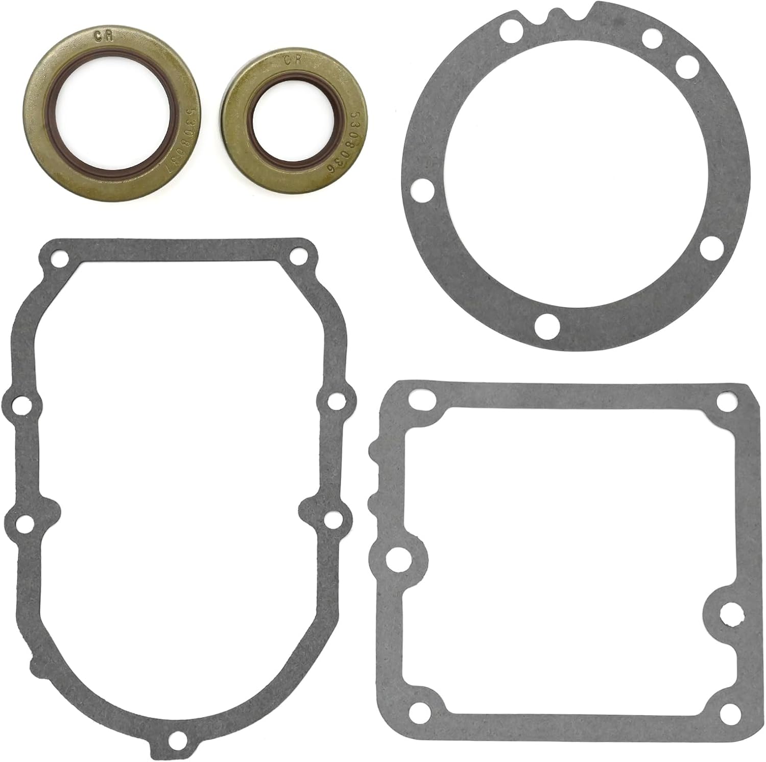 5308036 5308037 Oil Pan Gasket with Seal Kit, Replacement for Onan BF B43-B48 P216-P220, Replacement for Onan B43M B43G B48M B48G B48E Engines
