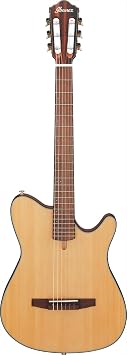Ibanez FRH10N Thinline Nylon Acoustic-electric Guitar - Natural