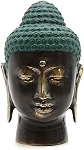Medium Antique Brass Buddha Head - Sold as 1