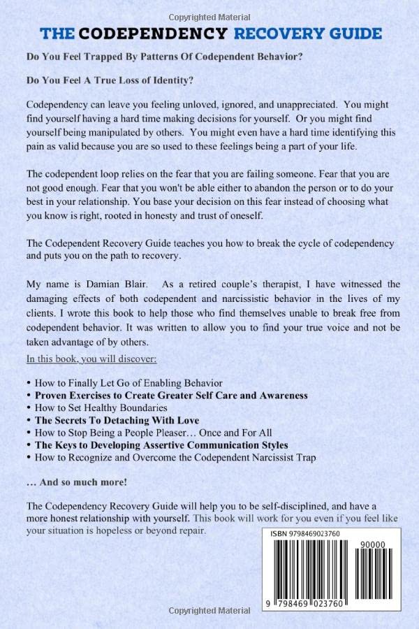 Miniatura 2 de The Codependency Recovery Guide How To Overcome Fear of Abandonment, End People Pleasing and Conquer Codependent Behavior (Breaking Free A Mental