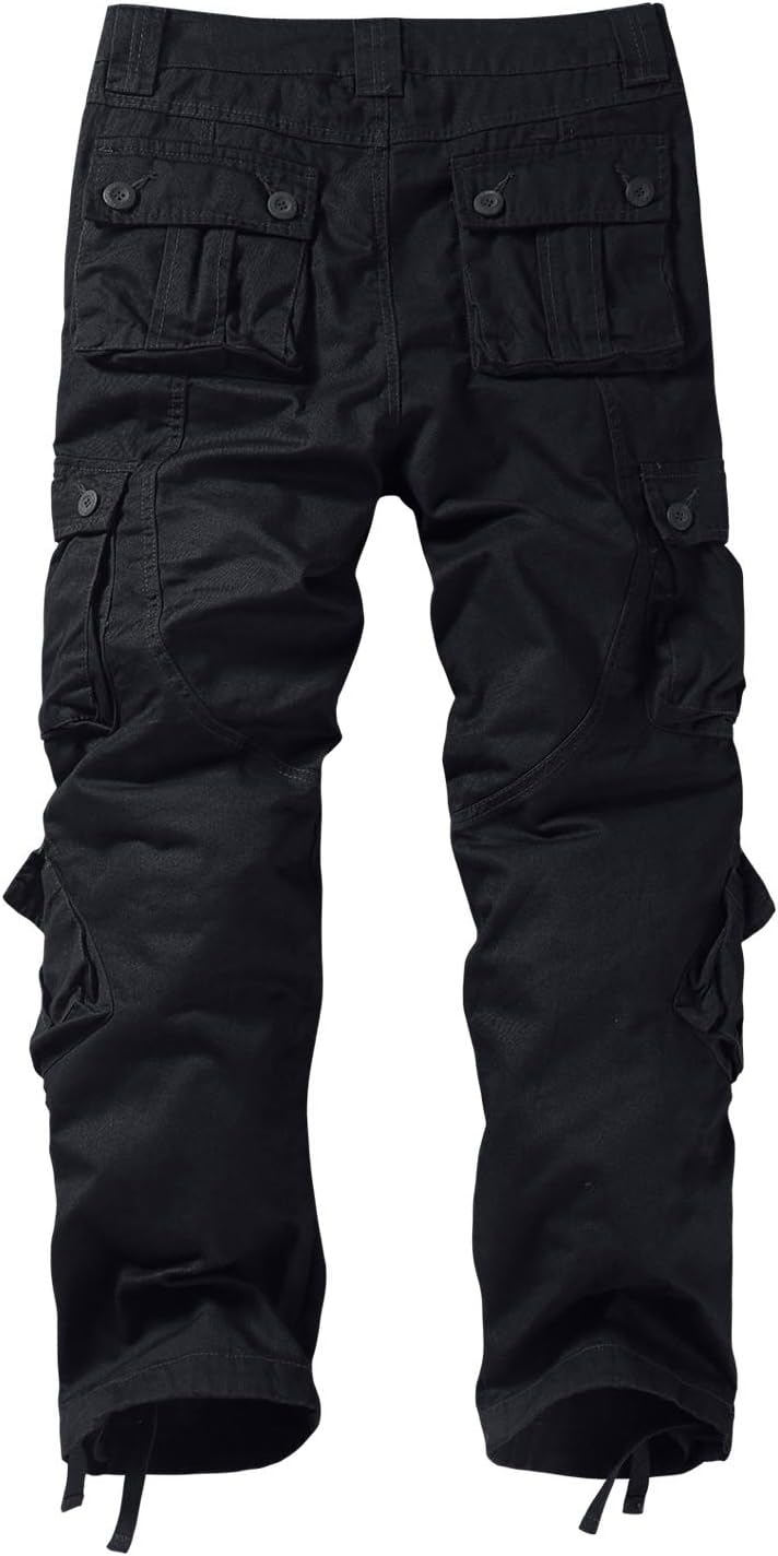 Match Men's Wild Cargo Pants 42 Dark Gray