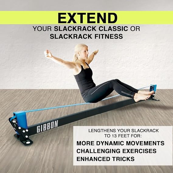 Gibbon Slacklines Extension Piece / Extension for Slackrack Fitness or Classic, centre piece incl. 1m extension