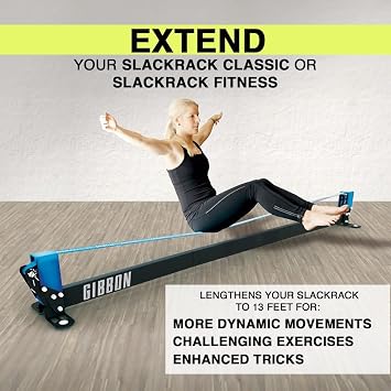 Gibbon Slacklines Extension Piece / Extension for Slackrack Fitness or Classic, centre piece incl. 1m extension