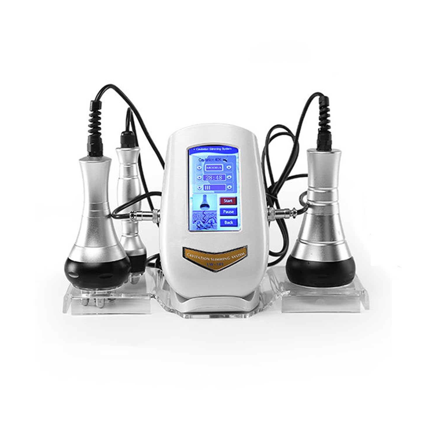 Cellulite Body Device 3 Function Handles Body Beauty Device, Professional Electric Body Massager Machine Suitable for Home and Beauty Salon Delicate Care Equipment