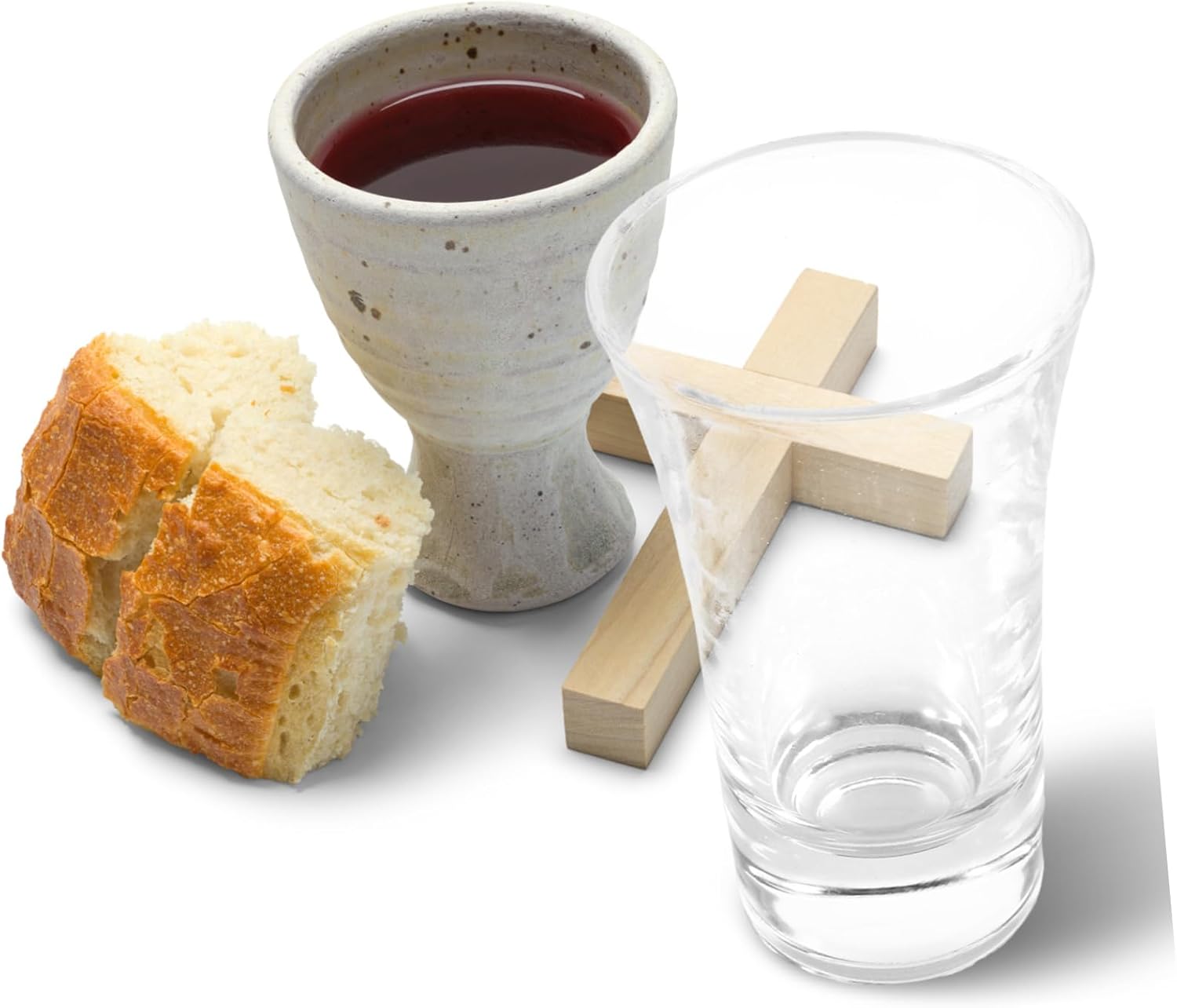 12pcs Glass Communion Cups for Standard Trays Religious Drinking Glasses for Church Services and Special Events for Seamless Integration and Multiuse Worship Settings