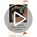 Image of betterhood PosturePro Premium Car Neck Rest Pillow | Car Seat Headrest Pillow | Neck Support Cushion for Comfortable Rides | Memory Foam, Cotton Cover, Large Size | Orthopedic, Ergonomic (Black)