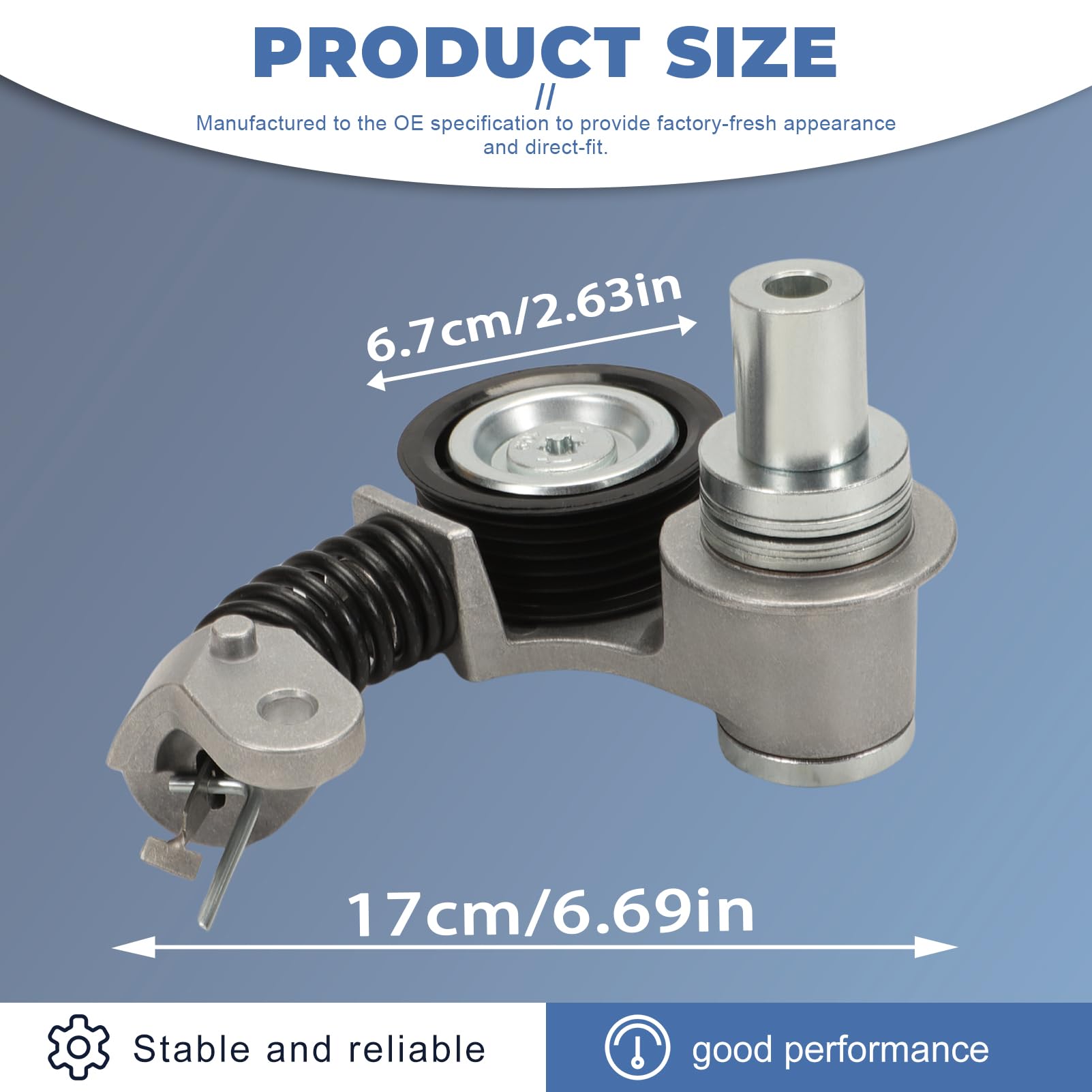 Tensor de Cinturón para Puerta Trasera Apto para C5 III C6 407 607 | Tensor de Correa, 2.7 3.0 HDI,1611424480,4U3Q-6A228-A,351N6