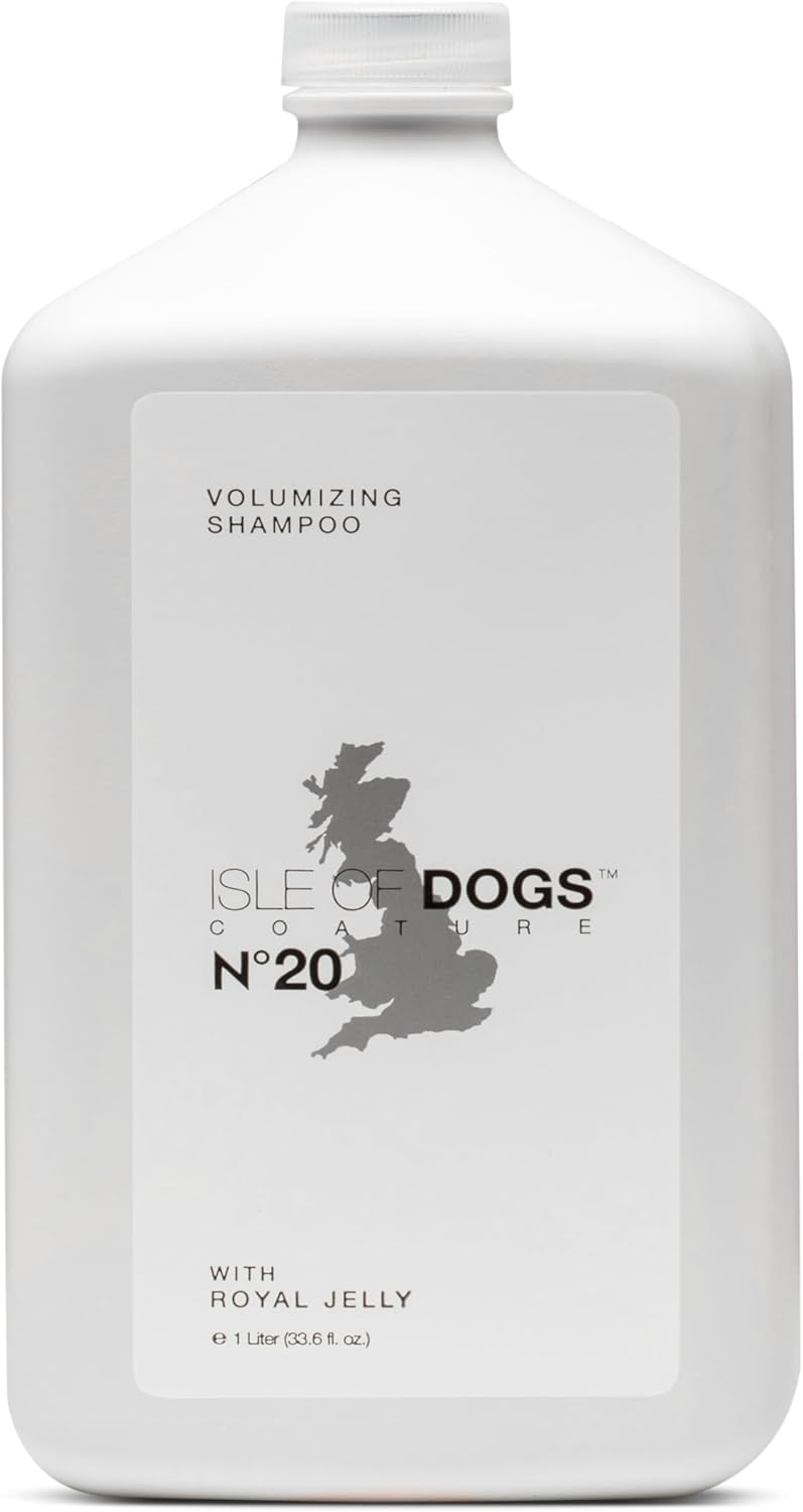 Isle of Dogs Coature No. 20 Royal Jelly Dog Shampoo for thin or shedding coats, 1 liter