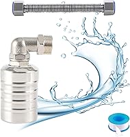 Vista 1 de Válvula de flotador de control de nivel de agua, válvula de flotador de control de nivel de agua totalmente automática de acero inoxidable 304