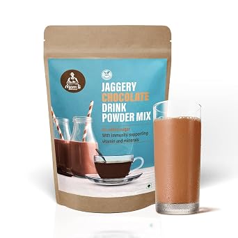 MOM’S HARVEST Jaggery Chocolate Drink Powder Mix (400 grams)