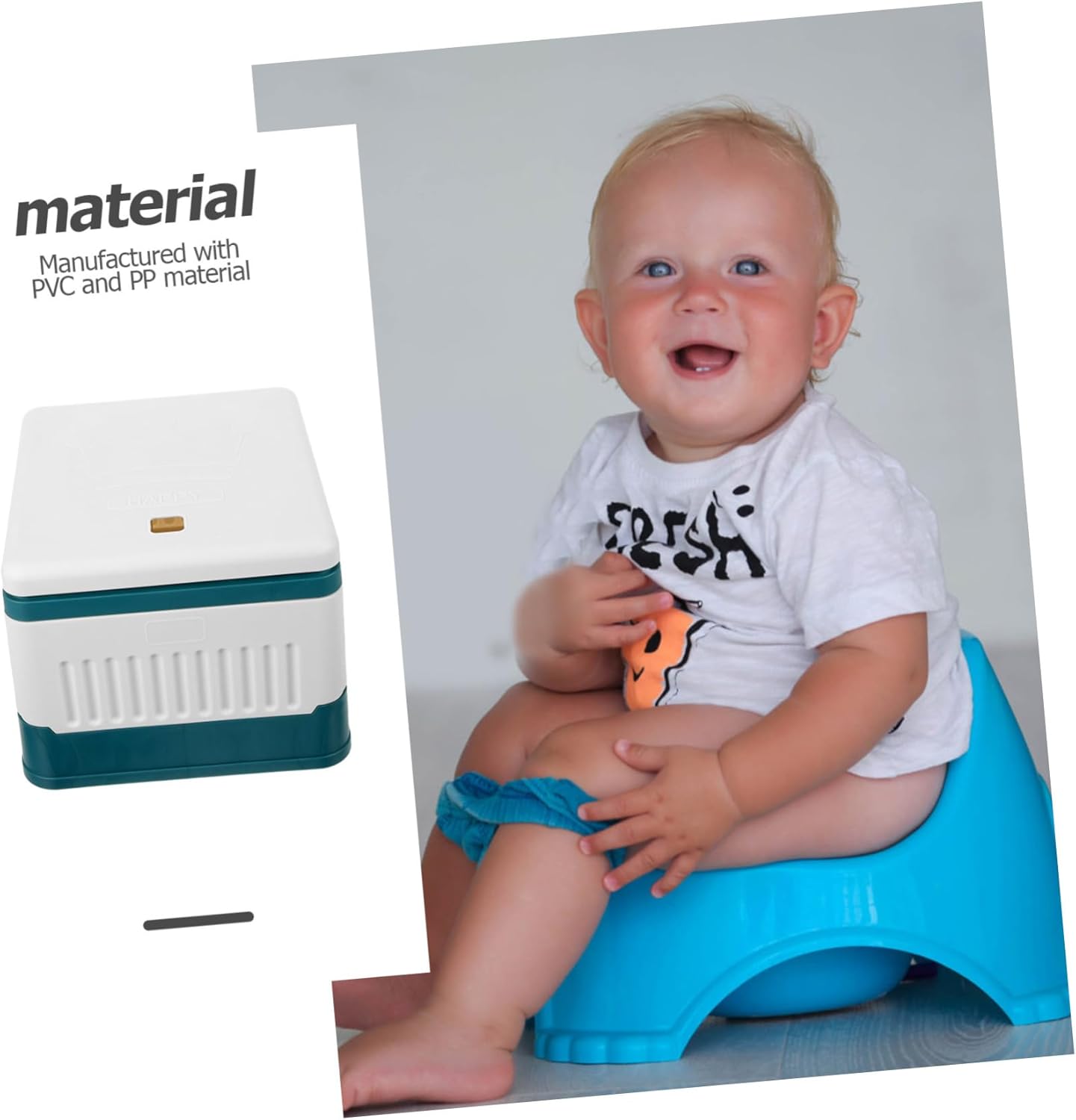 ORFOFE Multi-Function Car Storage Container Portable Emergency Toilet Potty Training Seat