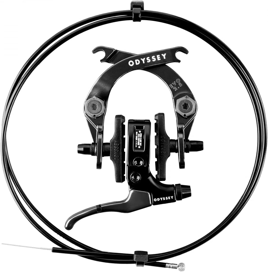 Brakeset Ody Evolver 2.5 Bk W/Mono Lvr/Linear Cbl