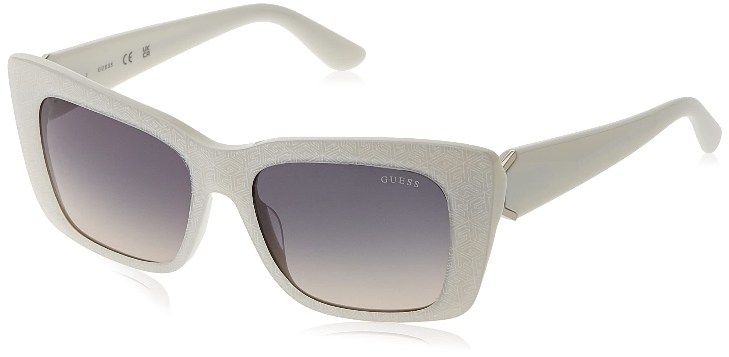 GuessGU7890 Gafas, White, 55/17/140 para Mujer
