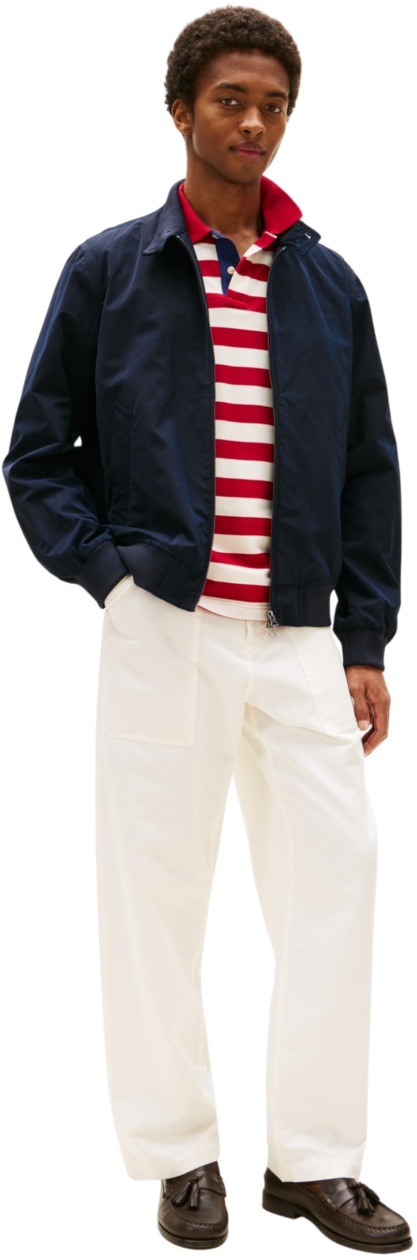 Tommy Hilfiger Cazadora de entretiempo Hombre Harrington con cremallera