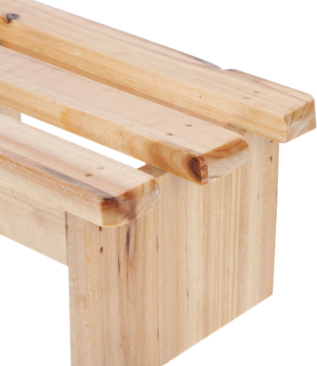 Sauna Foot Stool Multipurpose Bath Leg Rest for Comfort Sturdy Design for Bathroom Living Room Kitchen Sauna Use Height Natural Finish