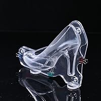 Vista 8 de KALAIEN Zapatos de tacón alto Chocolate Candy Molde Bundle Moldeo 3D Moldes de pastel de fondant Tamaño grande