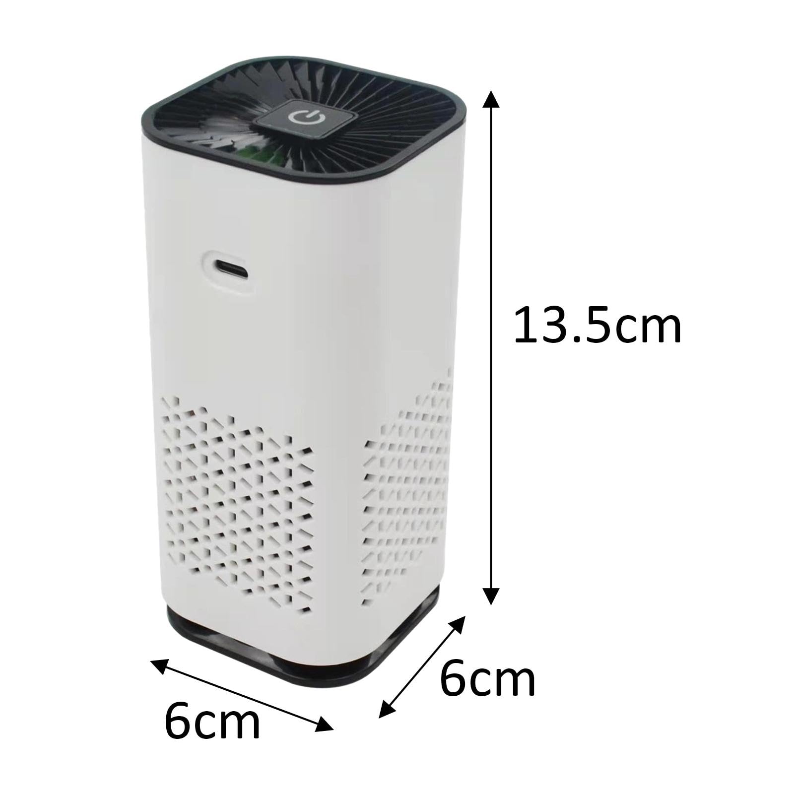 LOOM TREE Air Purifier with HEPA Filters Quiet LED Night Lights Mini Air Purifier Home Use 1
