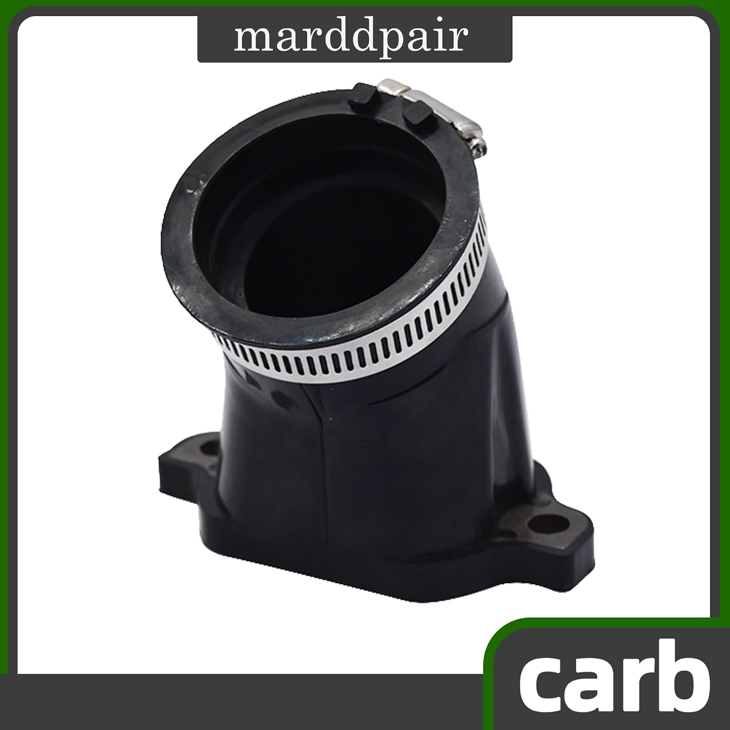 marddpair Throttle Body Intake Adapter Boot Replacement for 1240494 1253564 Replacement for Polaris Ranger RZR 800 2008 2009 2010