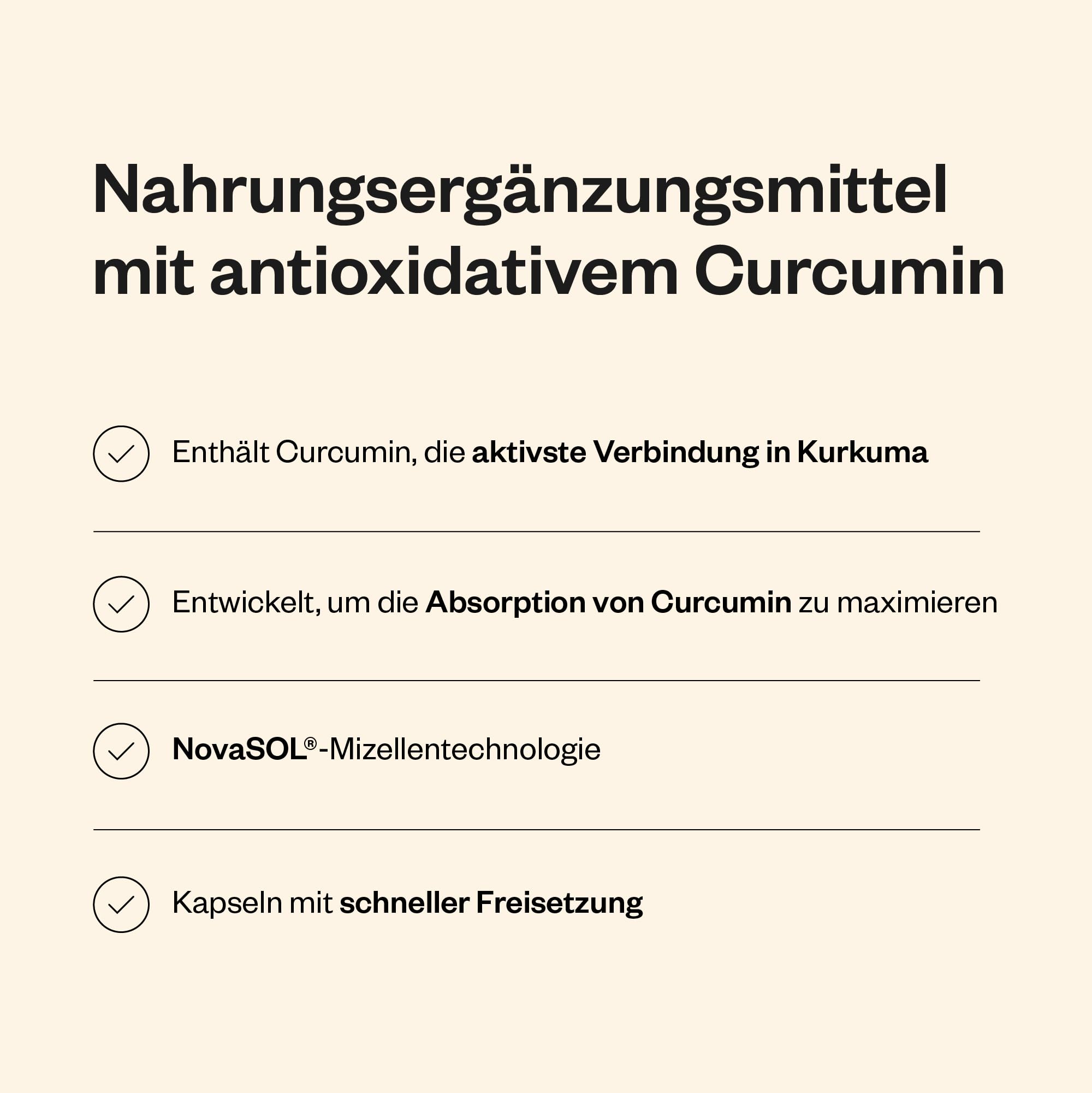 Supersmart - Curcumin Solution - Entzündungshemmend - Unterstützt einen gesunden Verdauungstrakt & Leber - Leistungsstarkes Antioxidans | Nicht GVO - 60 Licaps