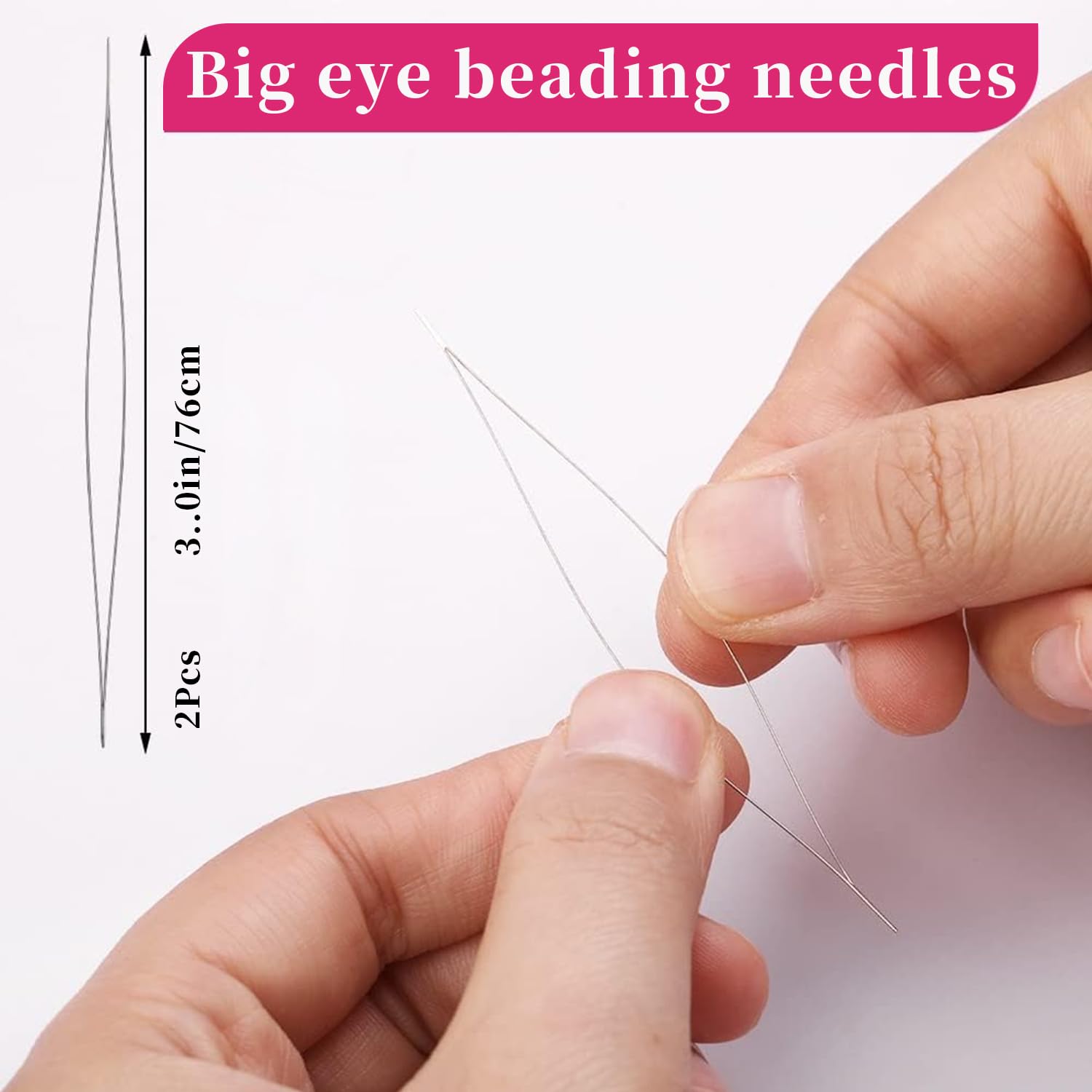 Set Filo Elastico Per Braccialetti E Perline | 8 Rotoli TPU (0.4mm-1mm) + Aghi | Resistente Ad Acqua E Olio - Foto 4