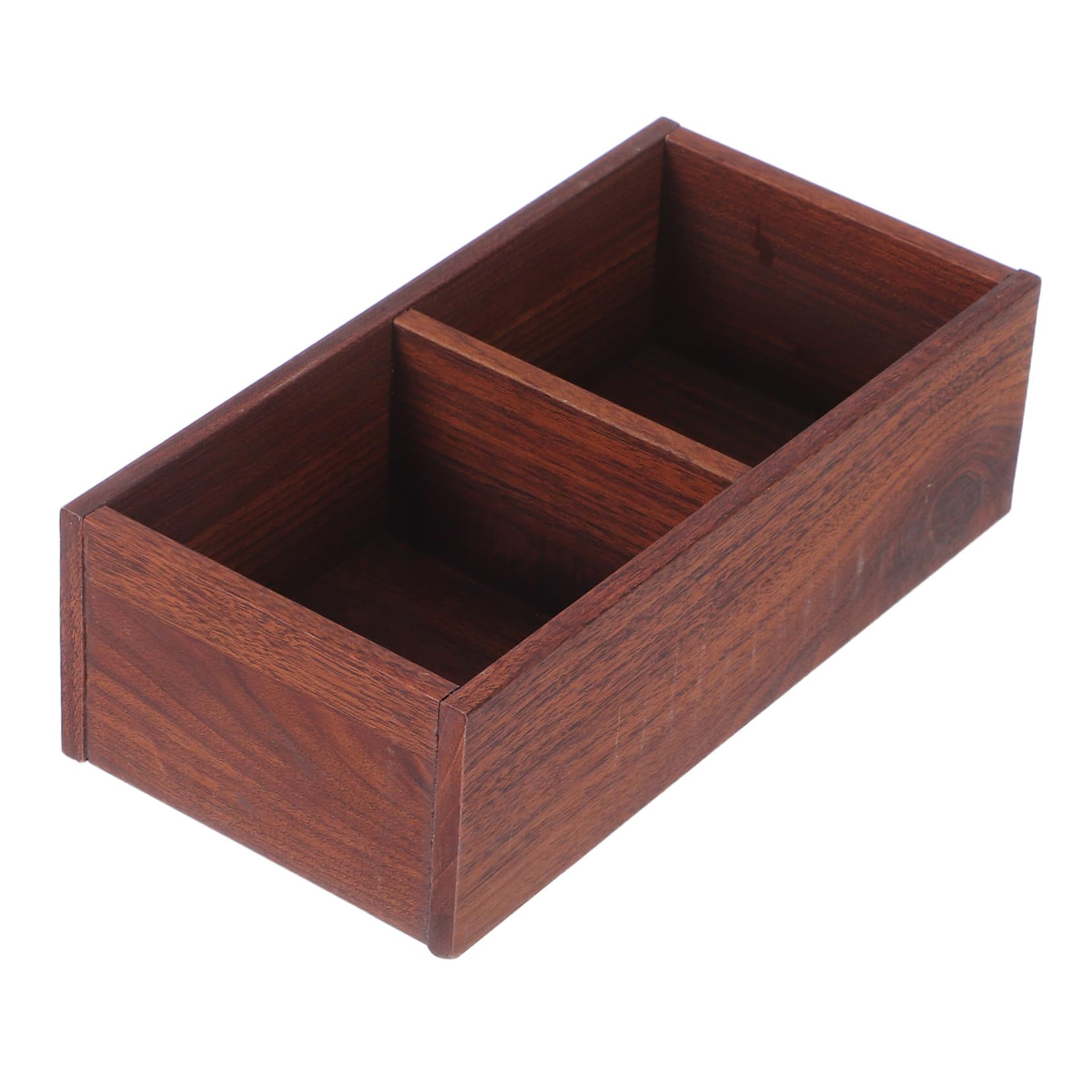 Cabilock Multi Functional Solid Tea Bag Storage Box Stylish Countertop Organizer for Tea Coffee Sugar Packets Spices Versatile Design for Home Office Use