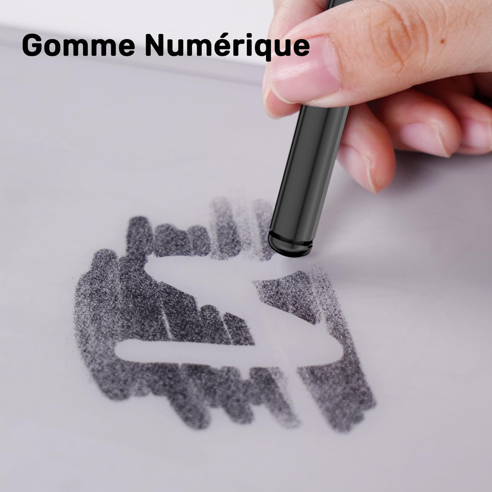 Stylet pour Remarkable 2, Stylo EMR avec Gomme, Niveau de Pression 4096, Rejet de la Paume & Adsorption Magnétique, Stylet Compatible Kindle Scribe/Remarkable 2/1