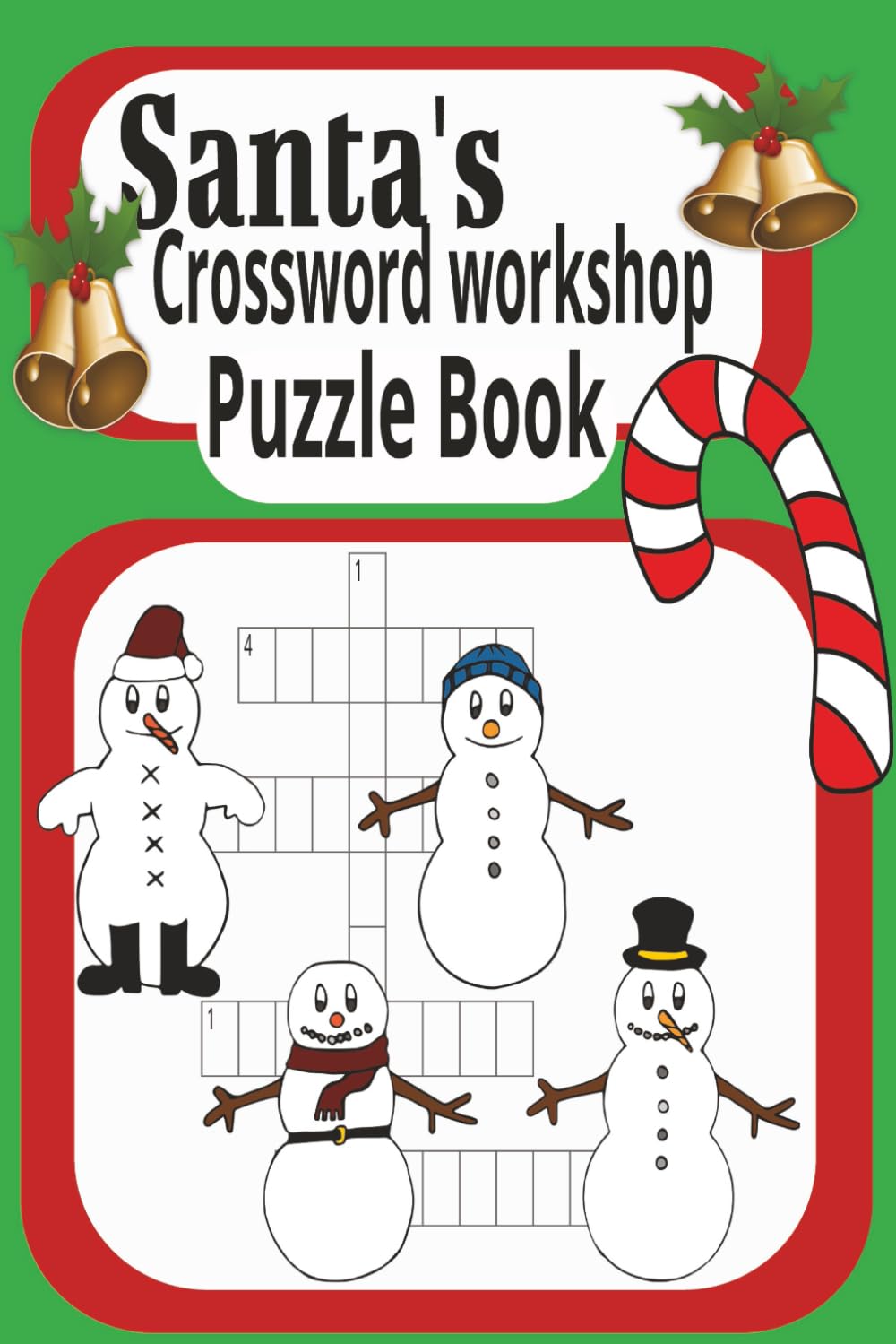 "Santa’s Crossword Workshop: Fun Festive Puzzles book