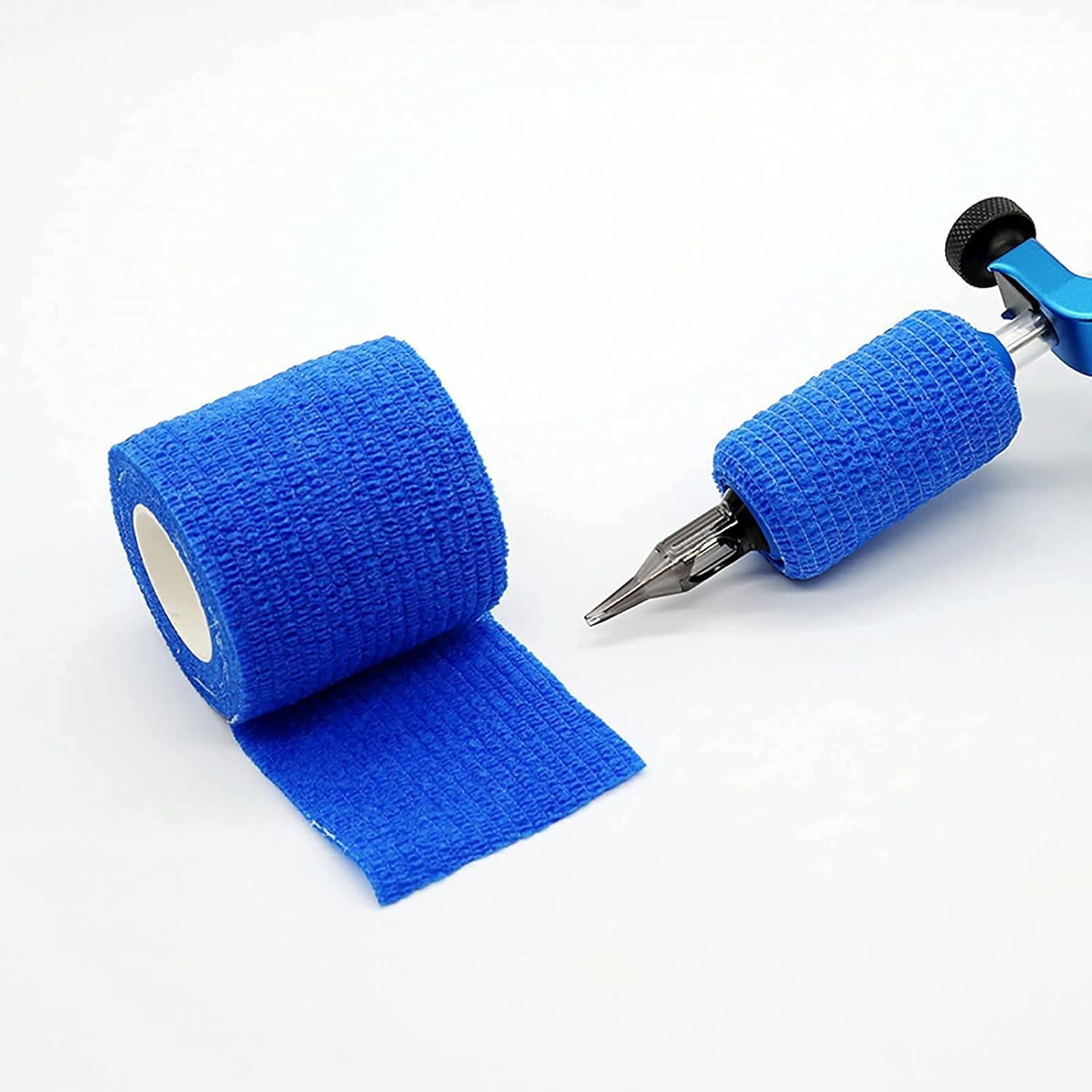 Tattoo Grip Tape - WZPB 6PCS Tattoo Grip Wrap Colorful Tattoo Grip Cover Mixed Tattoo Machine Tape Disposable Self Cohesive Bandage Elastic Grip Wrap for Tattoo Machine Grip Accessories : Beauty & Personal Care