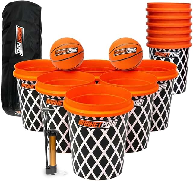 10 Backyard Gazebo Ideas for Relaxed Outdoor Living 96 Giant Yard Pong and Basketball Game with 12 Buckets, 2 Balls, Carrying B...