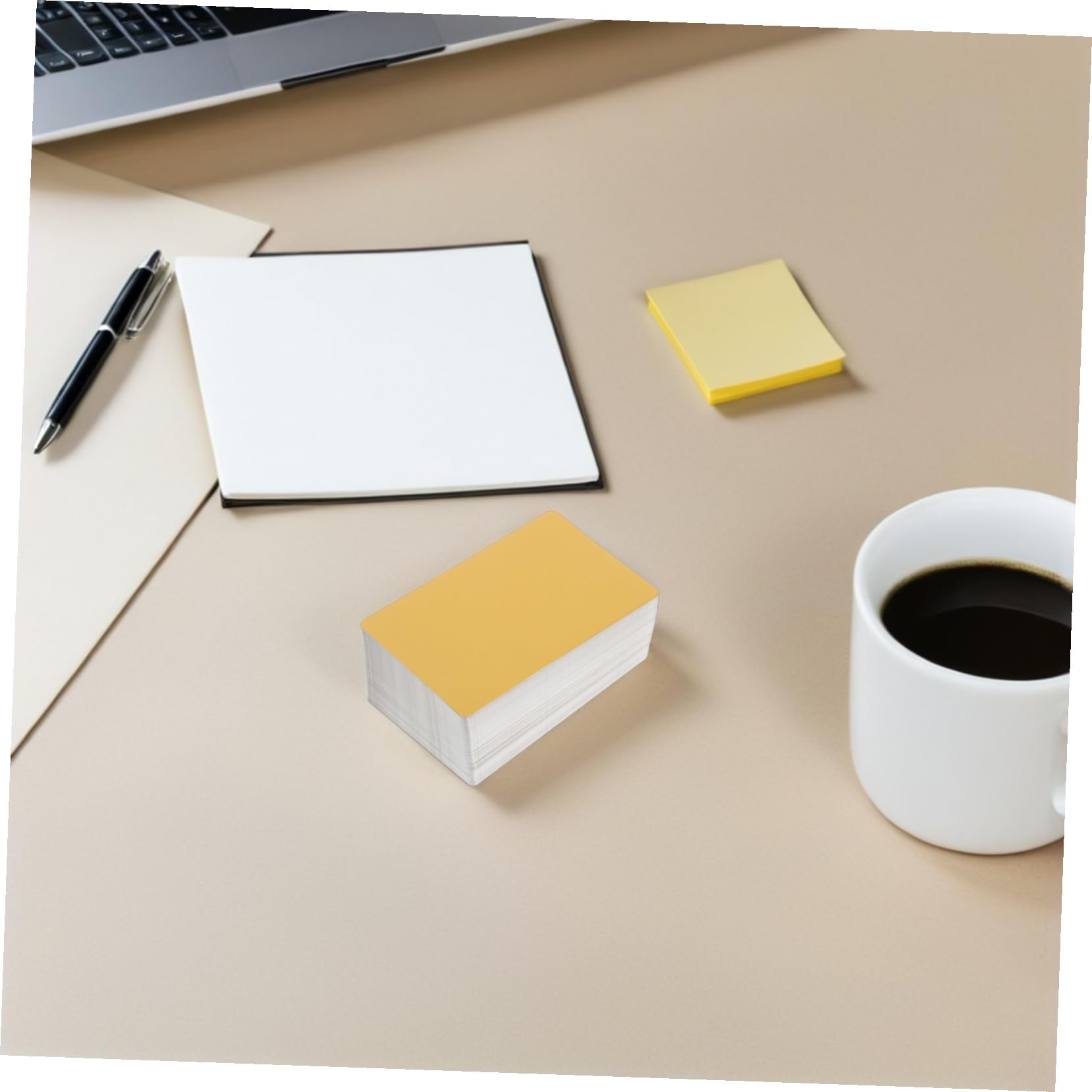 Homoyoyo 200 Tarjetas de Visita de Metal Dorado para Grabado Láser, Aleación de Aluminio, Lienzo en white para Estampado, Ideales para Eventos Corporativos y Networking