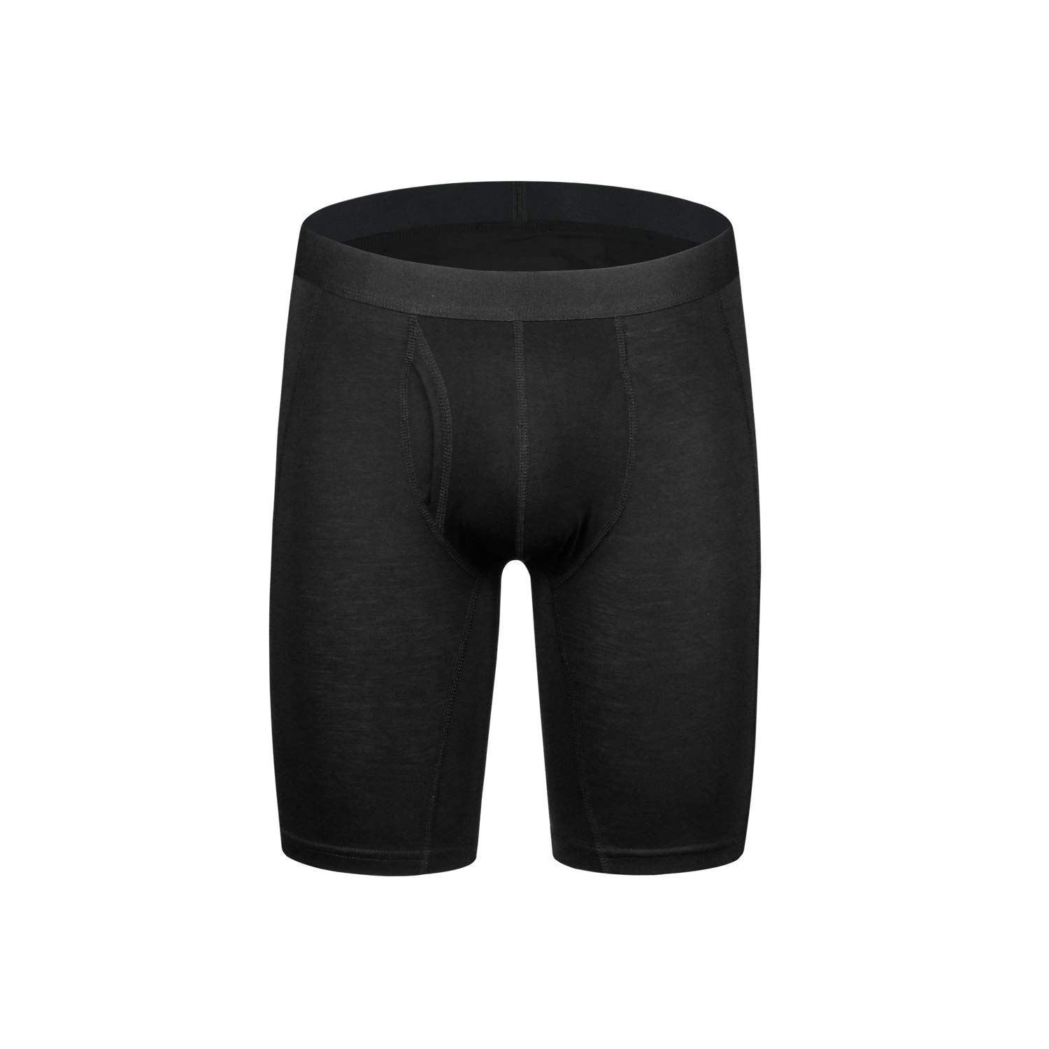 Nuofengkudu Herren Boxershorts Langes Bein Antibakterien(4 Pack)