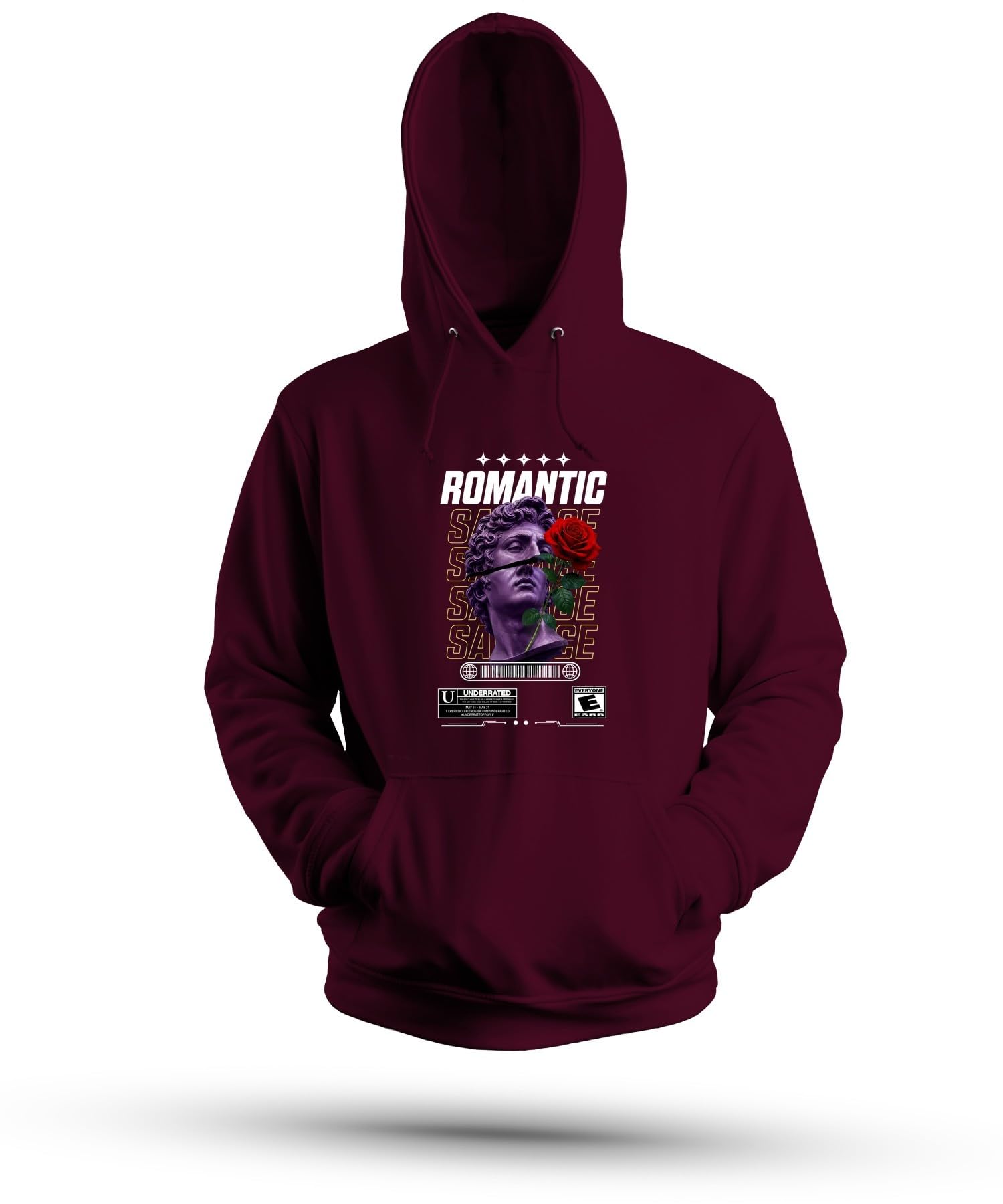 Savage Underrated Statue Rose Hoodie