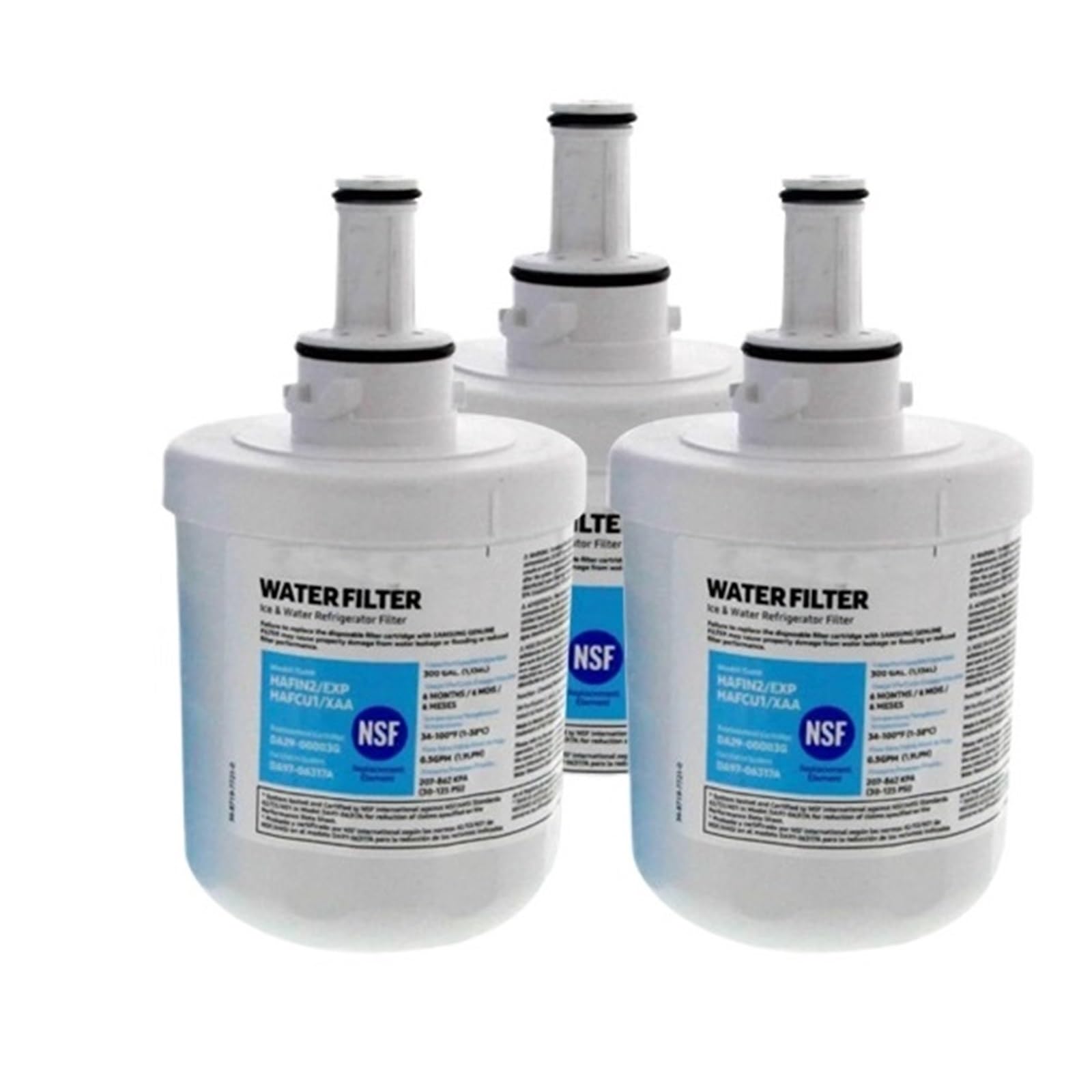 Filtro for l'acqua del Frigorifero DA29-00003G, Compatibile con Samsung DA29-00003G, DA29-00003B, DA29-00003A, HAFCU1(10 PCS)