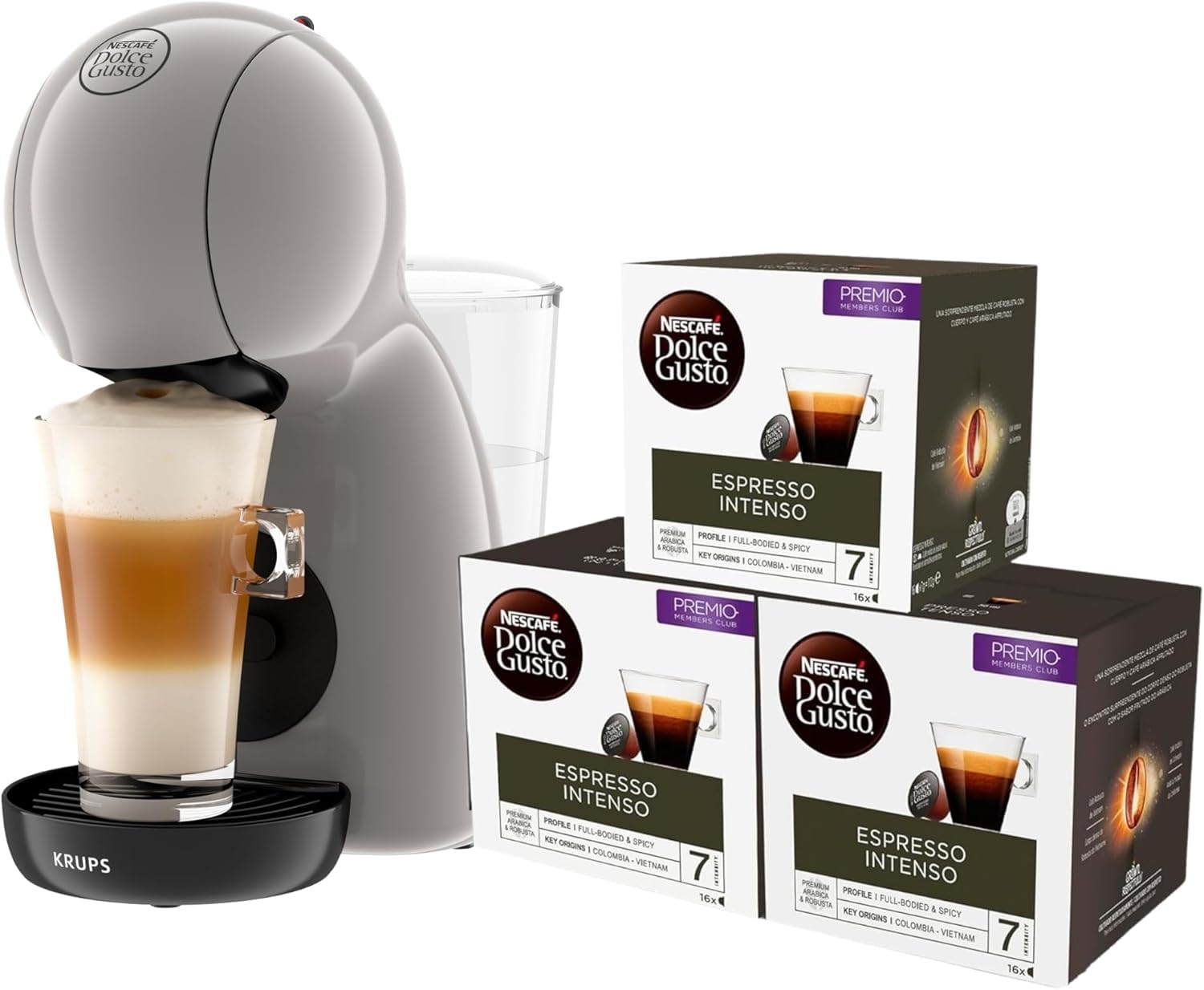 Cafetera KRUPS XS: Compacta, Rápida y Multibebida