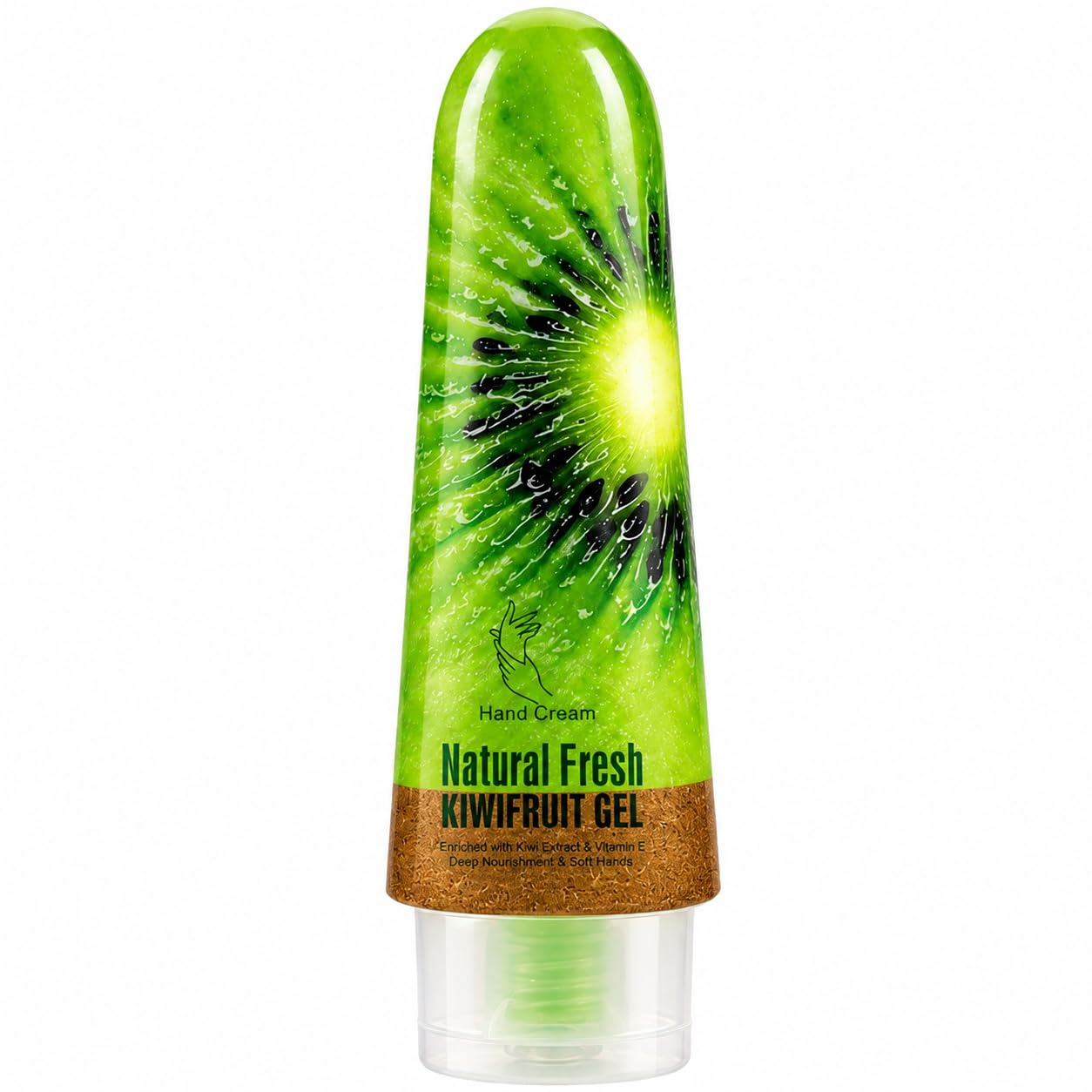 Kiwi Hand Cream, Moisturising Cream for Hands, Nourishing Skin Care - Natural Fresh Kiwifruit Gel - Face & Body Lotion with Vit E for Smooth, Healthy Glow-100g (Pcs-1)-image-11
