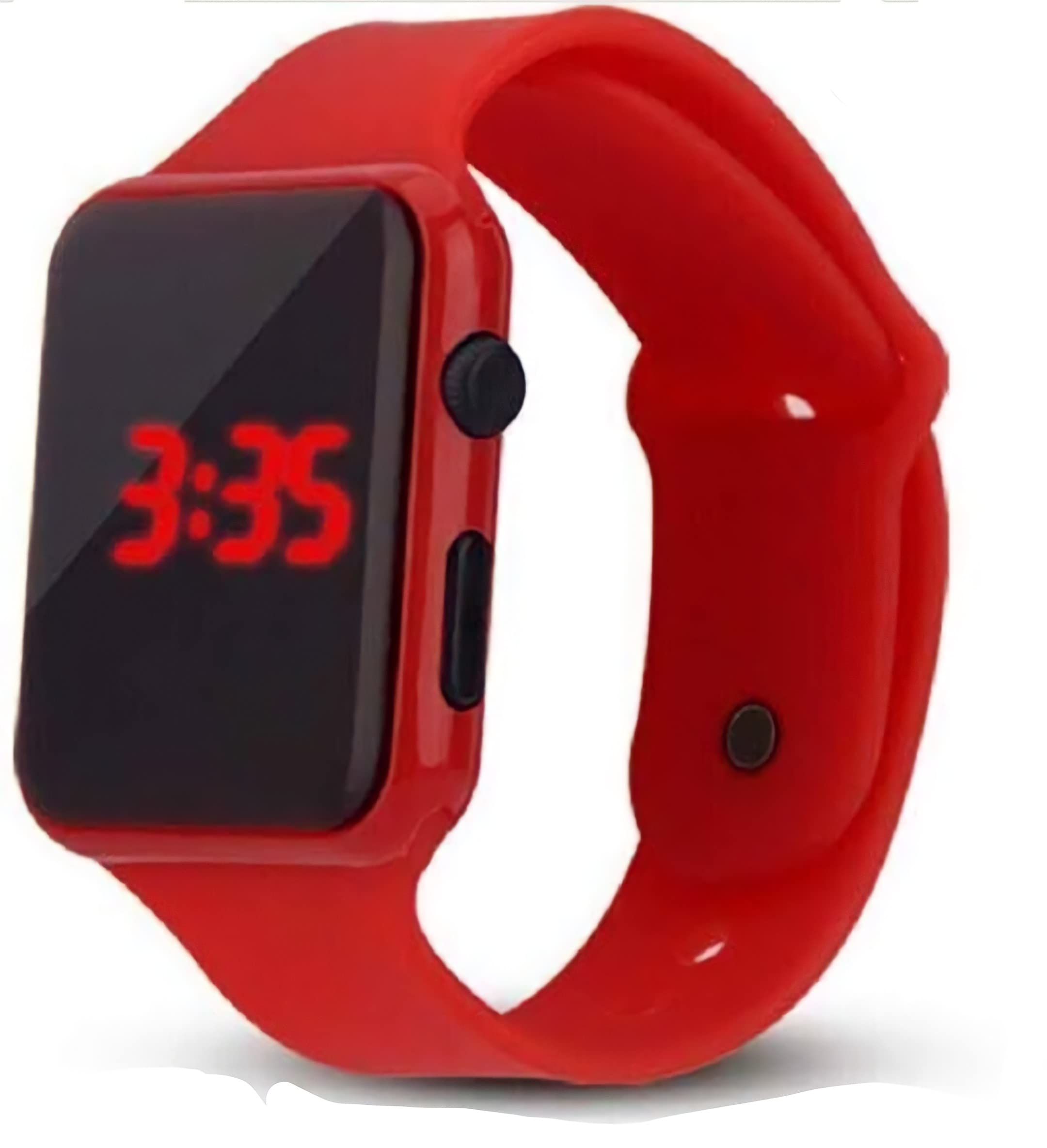 Zaha New Generation Digital Square Watch for Boys & Girls & Kids (Red) (B0B9KDSFRZ) Amazon Price History, Amazon Price Tracker