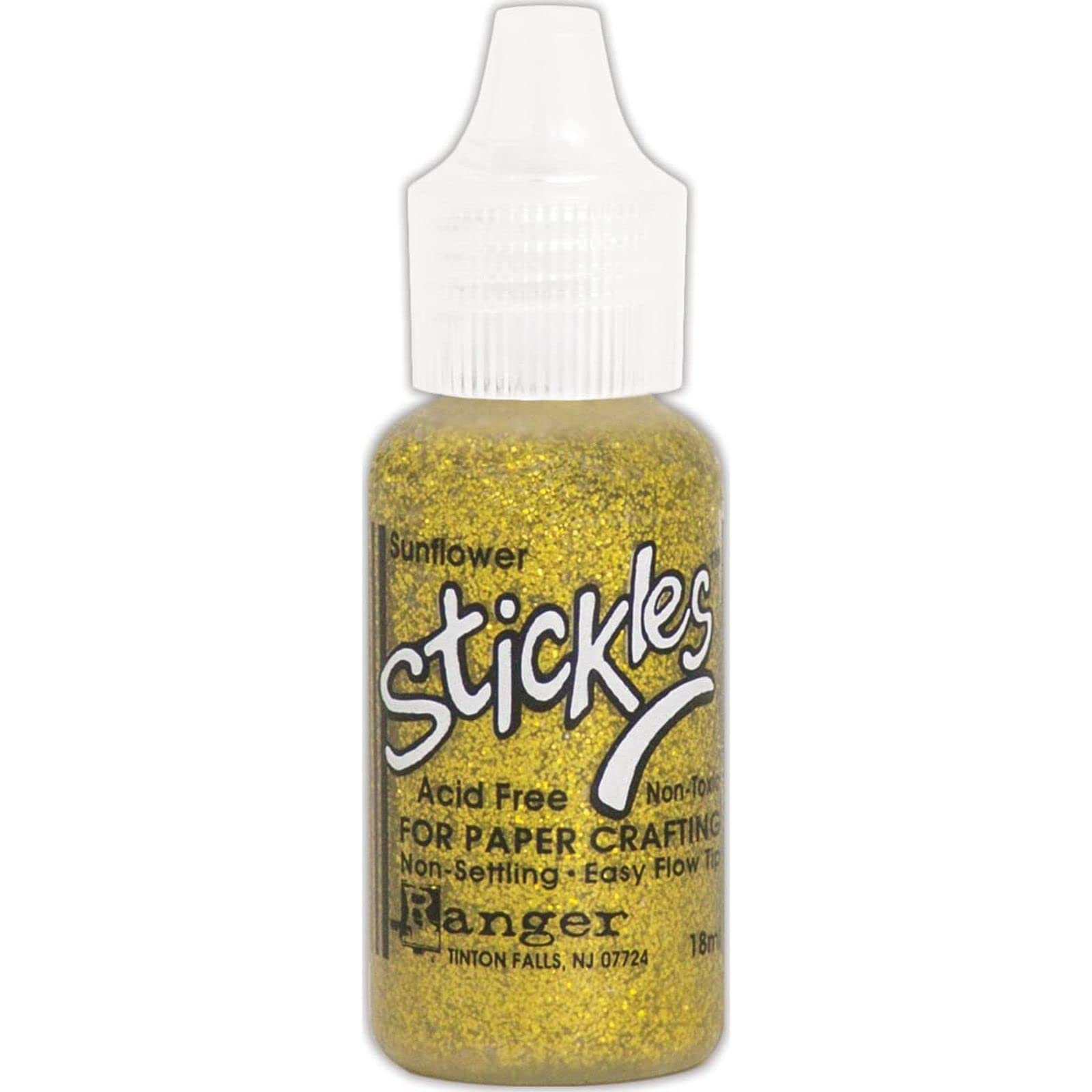 Ranger Stickles Sunflower Glitter Glue, Yellow