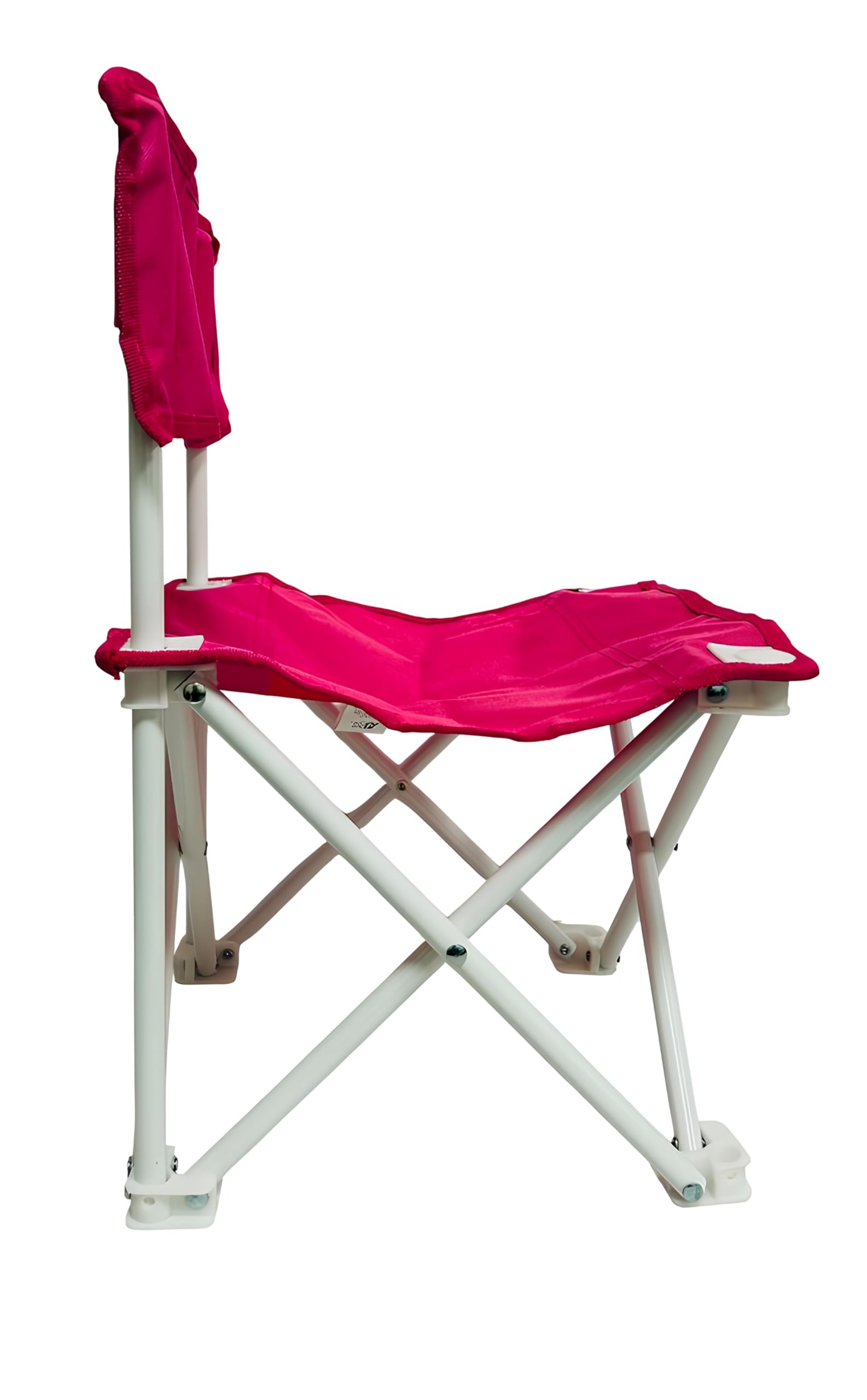 Sedia per Bambini Poltrona Bambini Sediolina Sedia in Metallo Qualità Top Seggiolina Bimbi Pieghevole Trasportabile con Sacca da Trasporto Sediolina Sedia Bambini Poltroncina (ROSA)