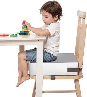 Asiento Elevador Silla Elevadora para Niños, Elevador Silla para Niños Comer, Cojín Ajustable del Asiento Elevador Infantil Cojines para Tronas, Lavable Elevador de Asiento para Silla de Comedor