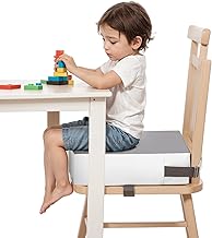 Booster Seat Booster Chair for Kids, Elevator Chair for Kids Eating, Adjustable Infant Booster Seat Cushion Cushions for Highchairs, Washable Seat Riser for Dining Chair