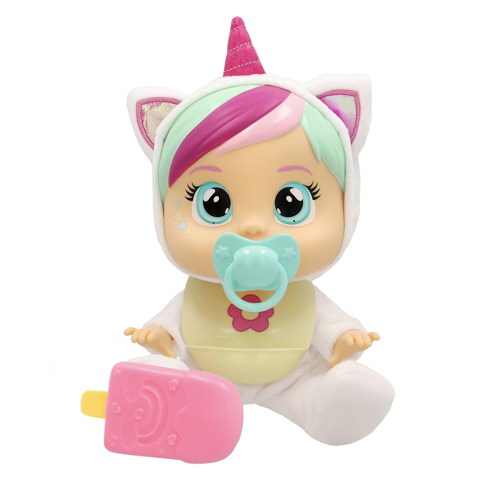 CRY BABIES LOVING CARE Lena Nurturing Doll Loving Care Lena, Cries Real Tears, Soft Pajamas & Includes 4 Accessories Kids Age 3 and Up
